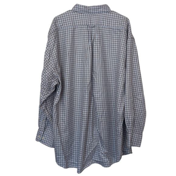 Peter Millar Men’s Button Down Shirt Size XXL Red Blue Checkered Golf Preppy - Picture 2 of 9